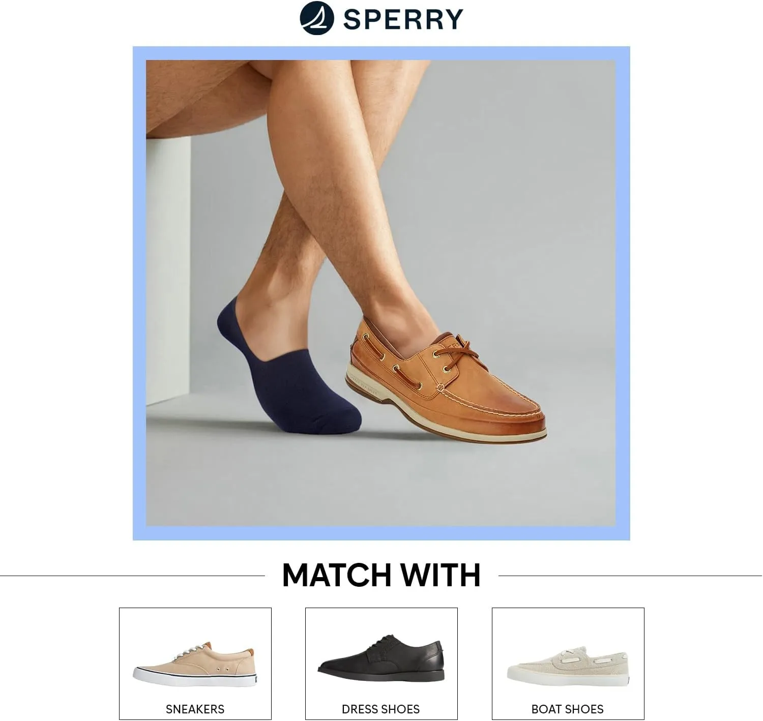 Sperry Men's 6-Pack Loafer Socks, Non-Slip No Show Socks for Boat Shoes, Ultra Low Cut Invisible Liners with Heel Grip