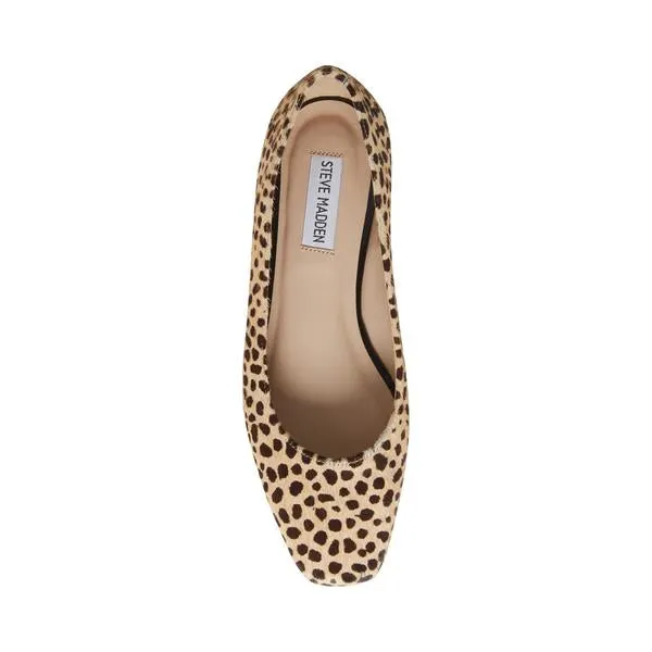 Square-Toe Fitted Slip On-budget Byra ON Steve Unbeatable range Madden Flat Leopard Ballet