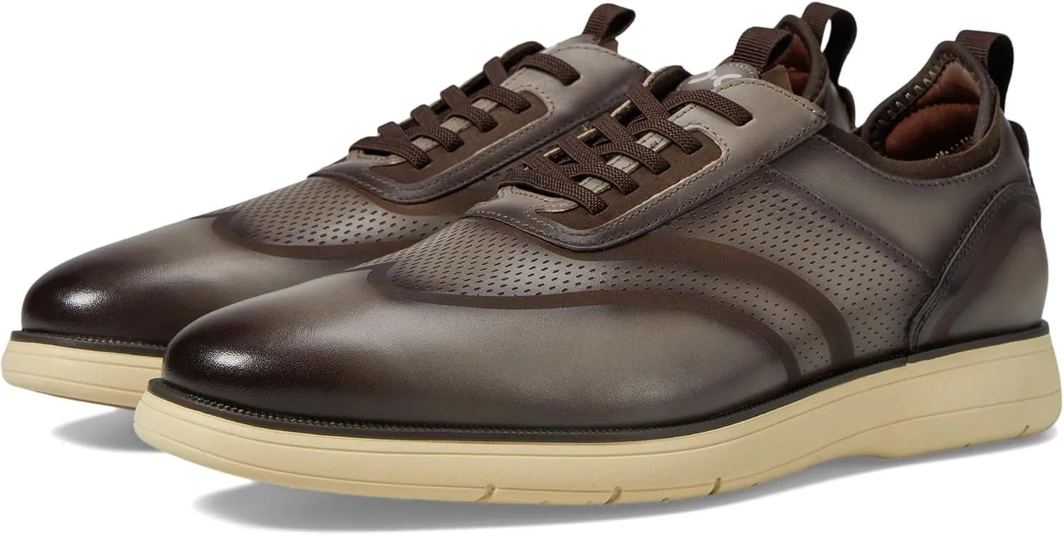 STACY ADAMS Men's Edgewood Wingtip Elastic Lace Oxford