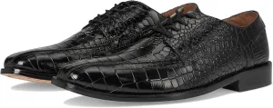 Stacy Adams Men's Gabardo Bike Toe Lace Up Oxford, Black, 8