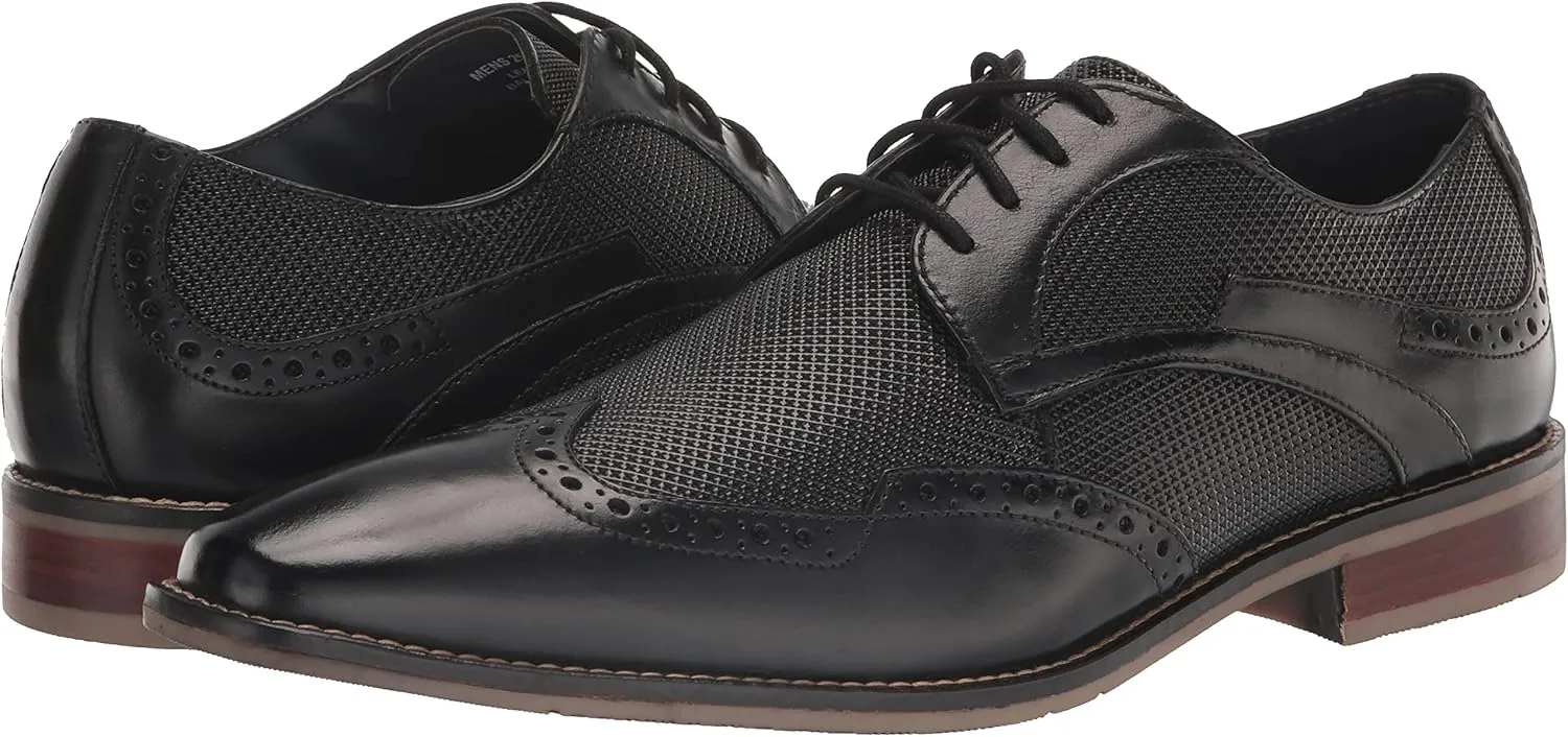 Stacy Adams Men's Joss Wingtip Lace Up Oxford
