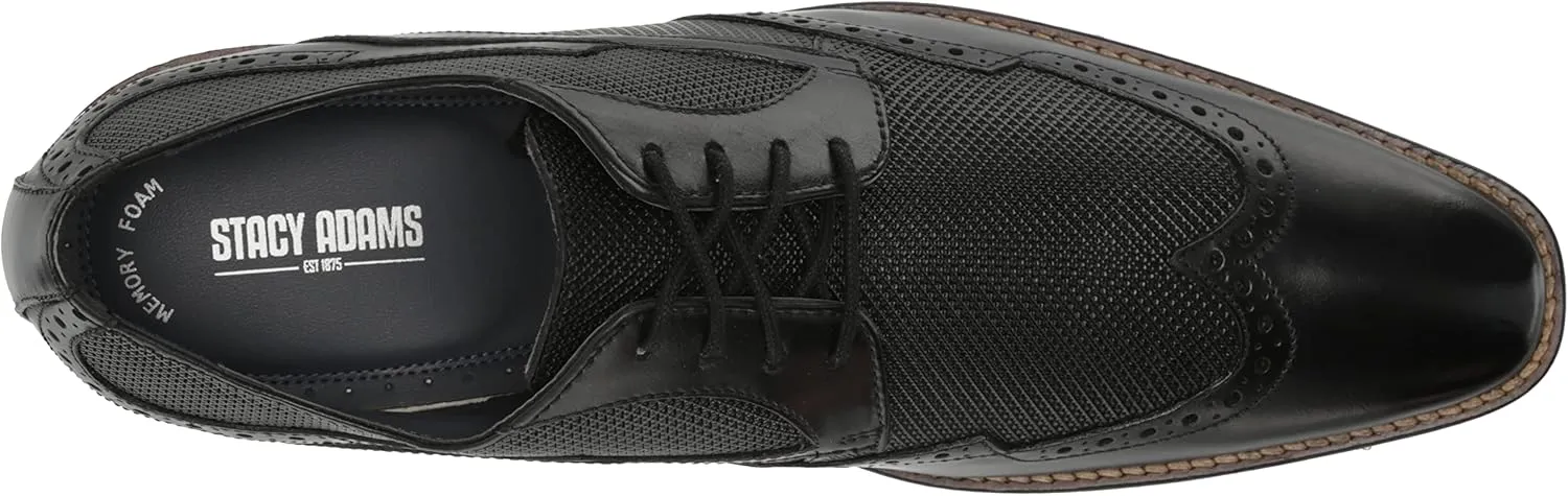 Stacy Adams Men's Joss Wingtip Lace Up Oxford