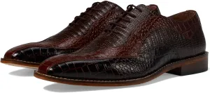 Stacy Adams Men's Tallero Lace Up Oxford, Brown Multi, 12 Wide