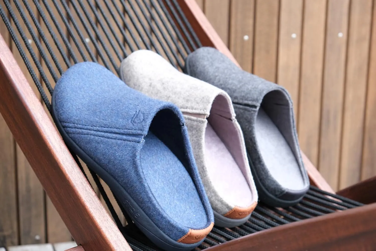 Strole Lodge Men's Supportive Clog Wool Slipper with Arch Support