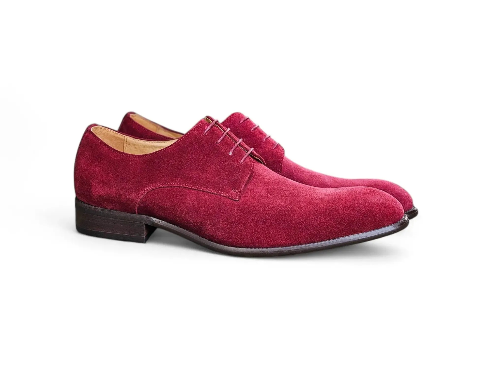 Suede Lace-up Shoes