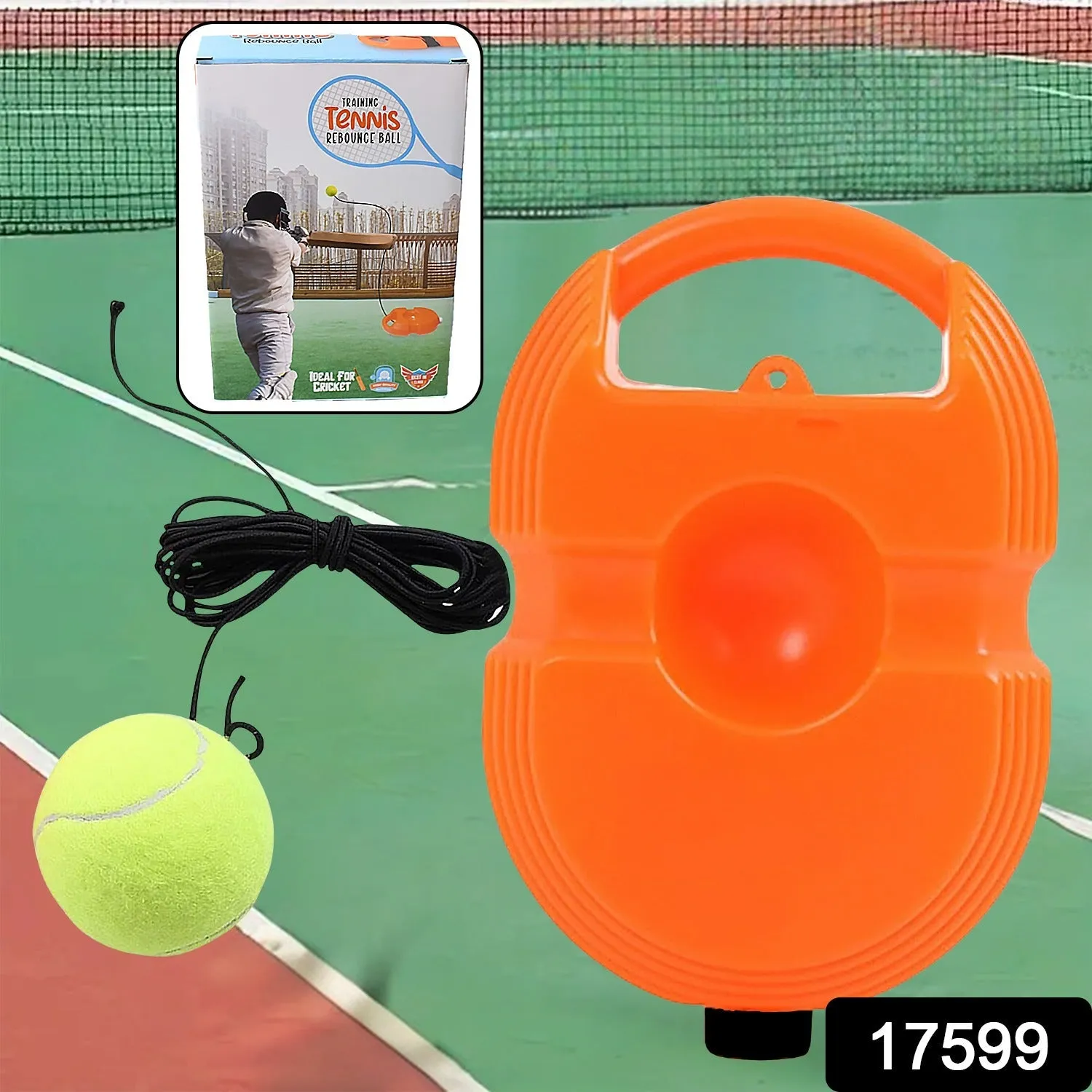 Summer special Gear, Tennis Training Ball for Convenient Tennis Tennis Adults Trainer with String, Practice Device Rebound Base Kids Expiring soon