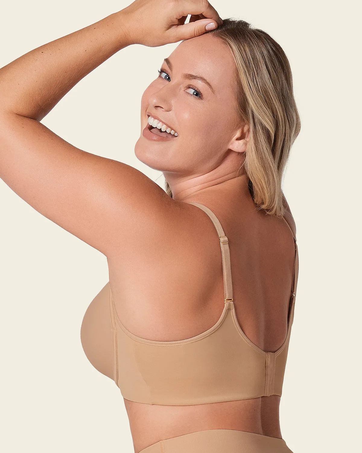 Supportive Contouring Bra with Underwire