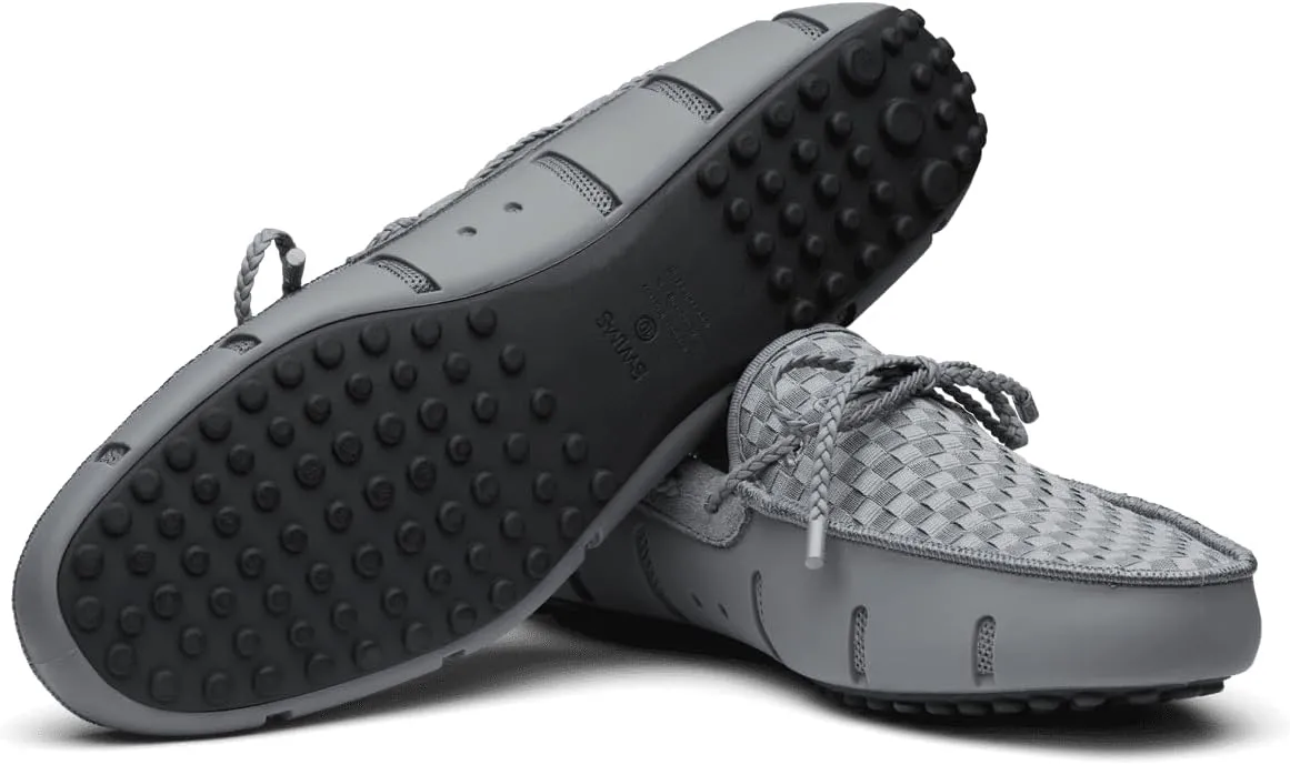 SWIMS Mens Loafers, Mens Casual Slip-Ons Shoes for Summer, Comfortable Stylish Woven Driver Loafer, Fashion Shoe for Beach