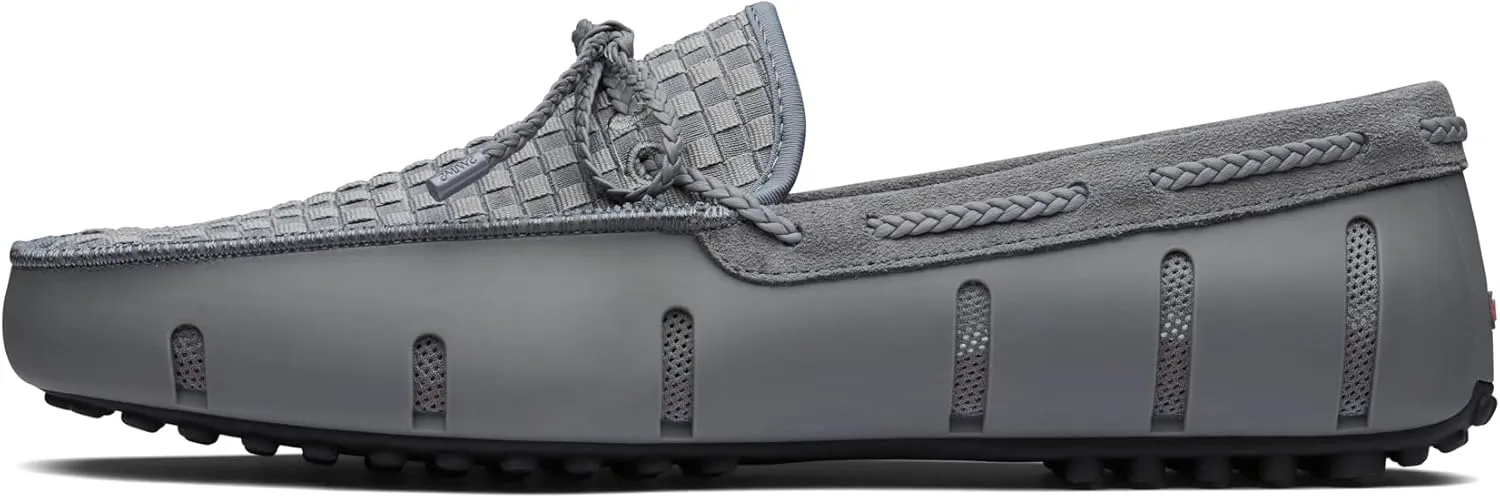 SWIMS Mens Loafers, Mens Casual Slip-Ons Shoes for Summer, Comfortable Stylish Woven Driver Loafer, Fashion Shoe for Beach