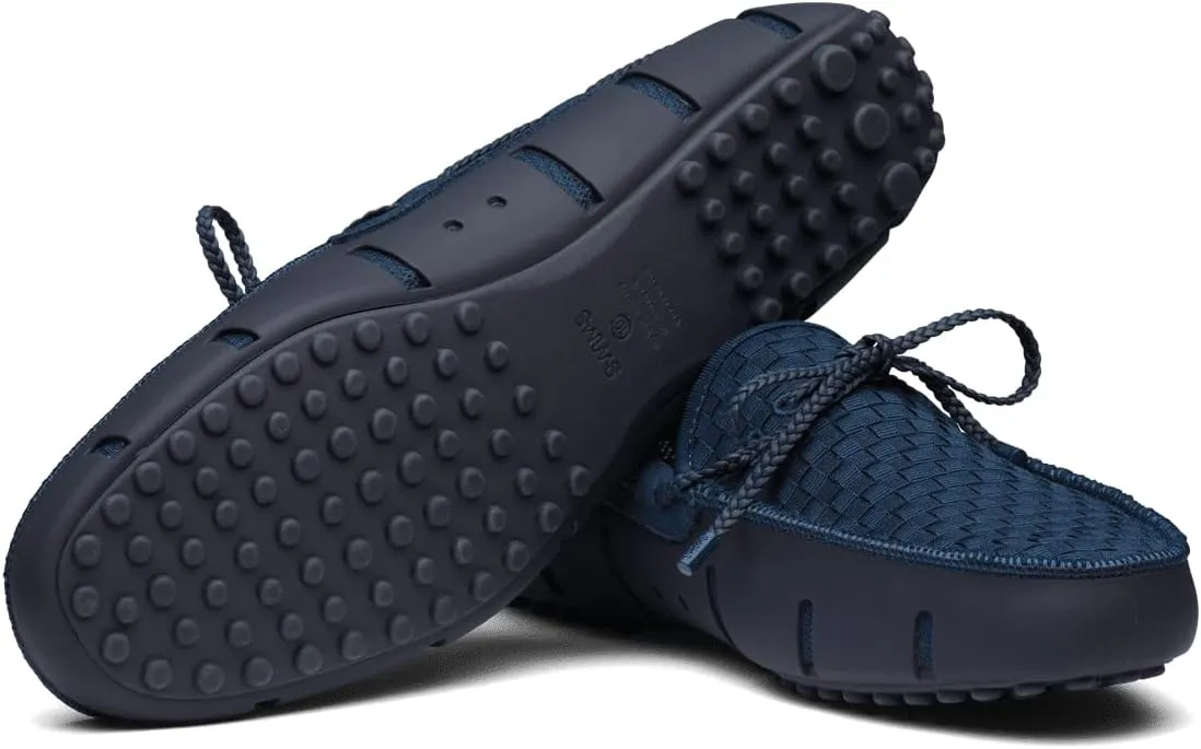 SWIMS Mens Loafers, Mens Casual Slip-Ons Shoes for Summer, Comfortable Stylish Woven Driver Loafer, Fashion Shoe for Beach