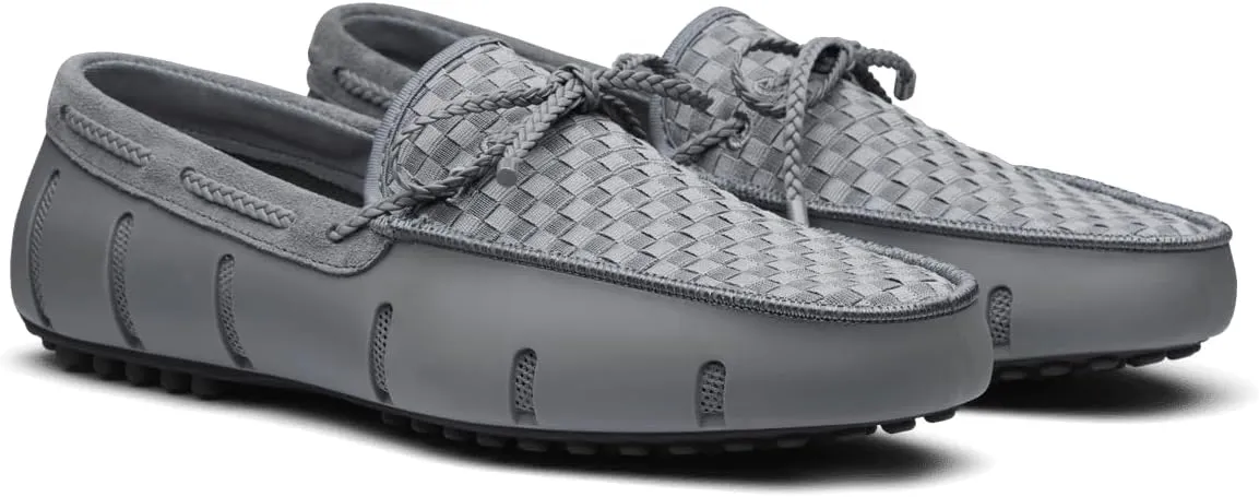 SWIMS Mens Loafers, Mens Casual Slip-Ons Shoes for Summer, Comfortable Stylish Woven Driver Loafer, Fashion Shoe for Beach