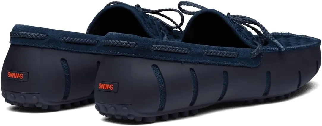 SWIMS Mens Loafers, Mens Casual Slip-Ons Shoes for Summer, Comfortable Stylish Woven Driver Loafer, Fashion Shoe for Beach