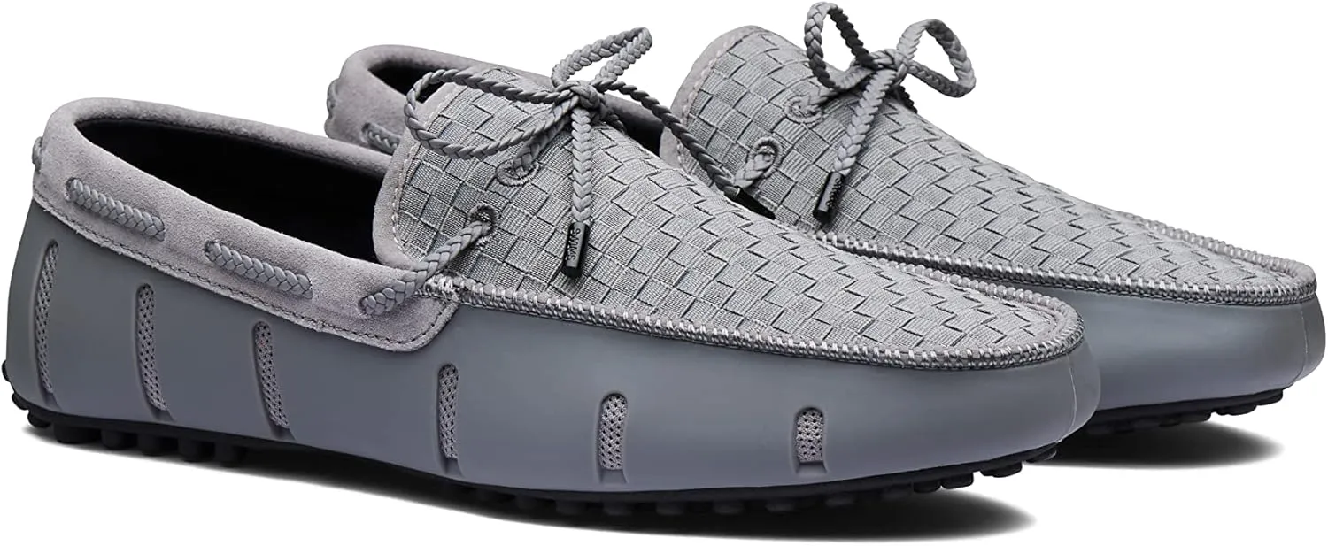 SWIMS Mens Loafers, Mens Casual Slip-Ons Shoes for Summer, Comfortable Stylish Woven Driver Loafer, Fashion Shoe for Beach