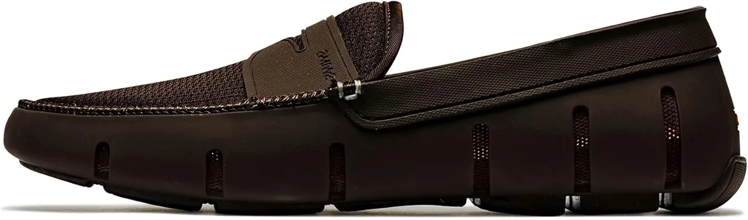 SWIMS Men's Penny Loafers Slip-On Moccasins Classic Boat/Deck Shoes for Men