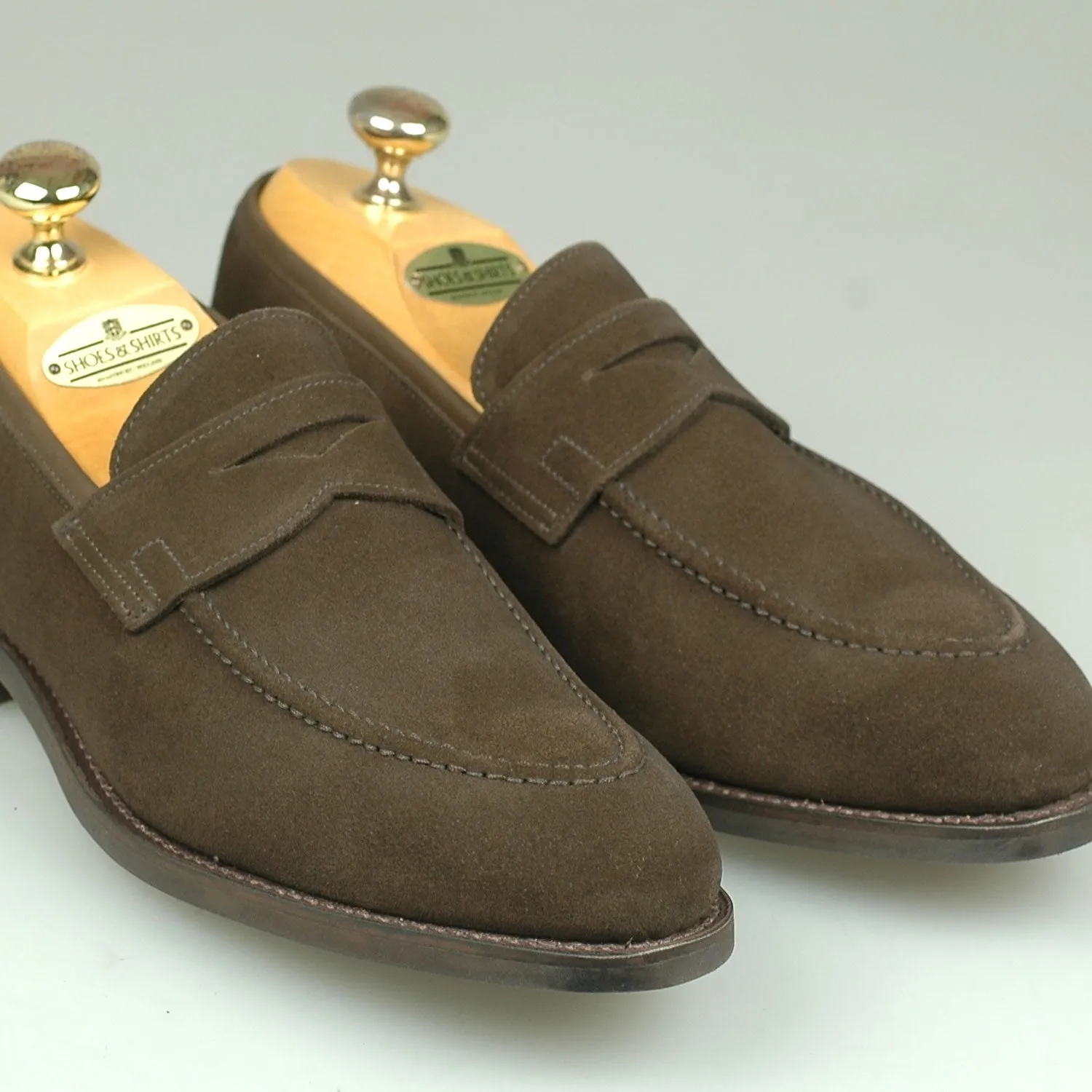 Sydney Loafer Dark Brown Suede