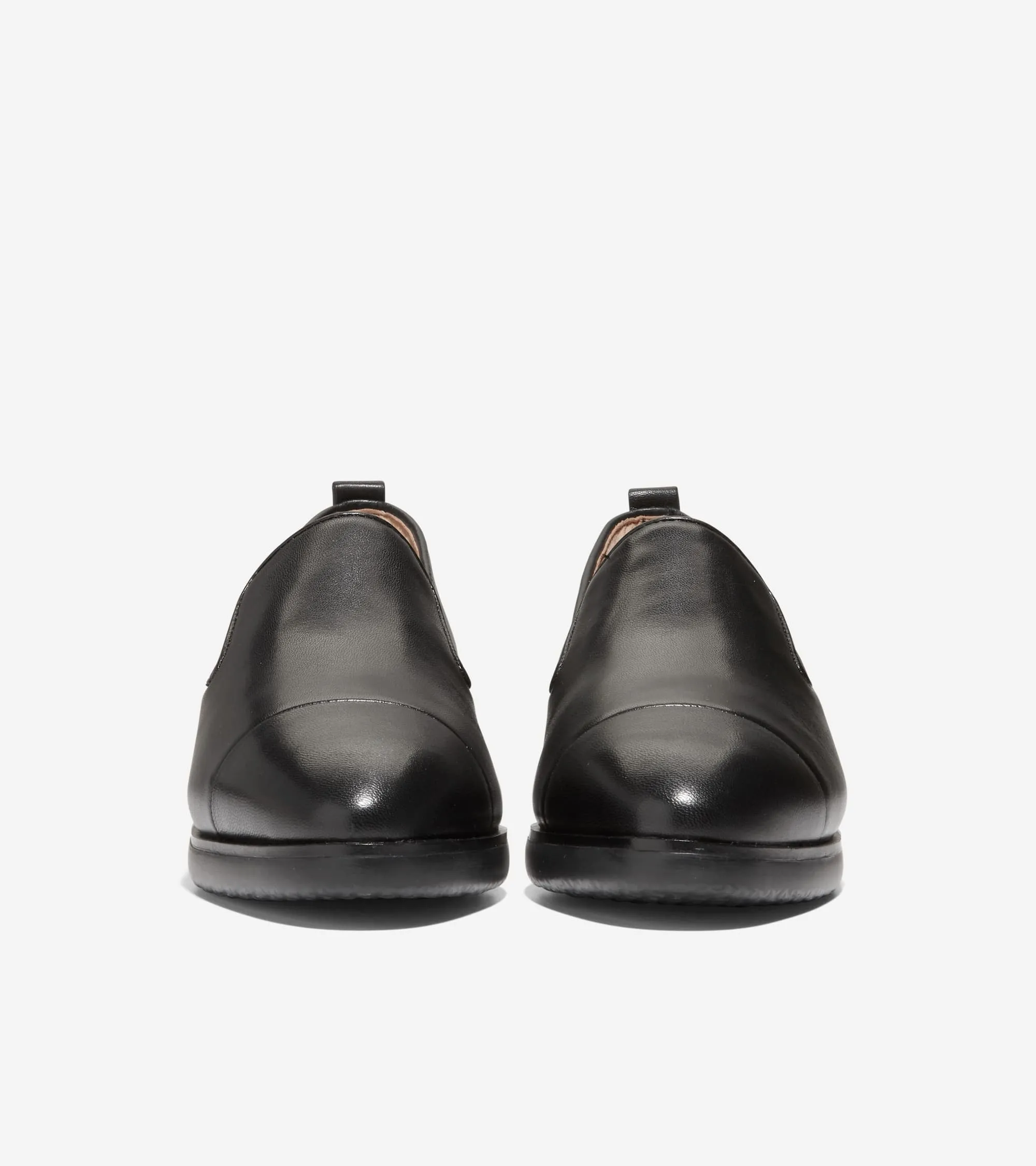 Toe Verified secure Ambition Haan Black/Black On Flat Grand Risk-free Loafers Pointed Shoes Slip Cole