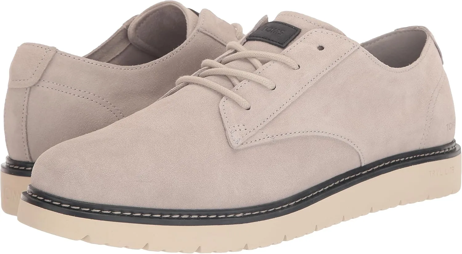 TOMS Mens Navi Travel Lite Lace Up Casual Shoes - Brown