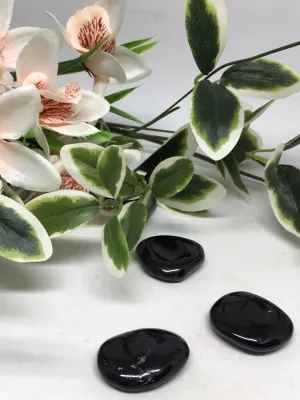 Tourmaline Black Flat Stone