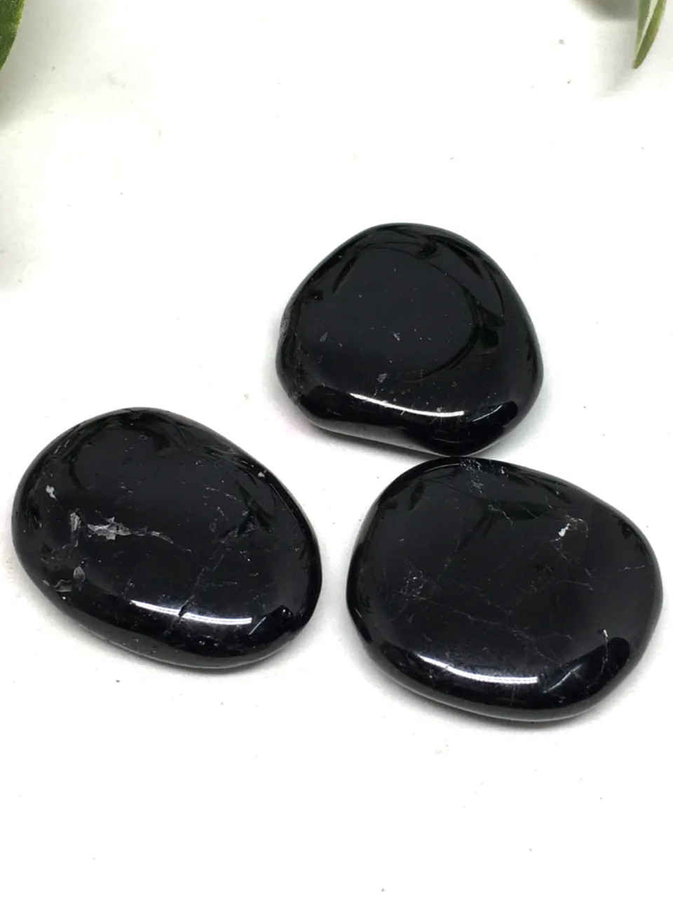 Tourmaline Black Flat Stone