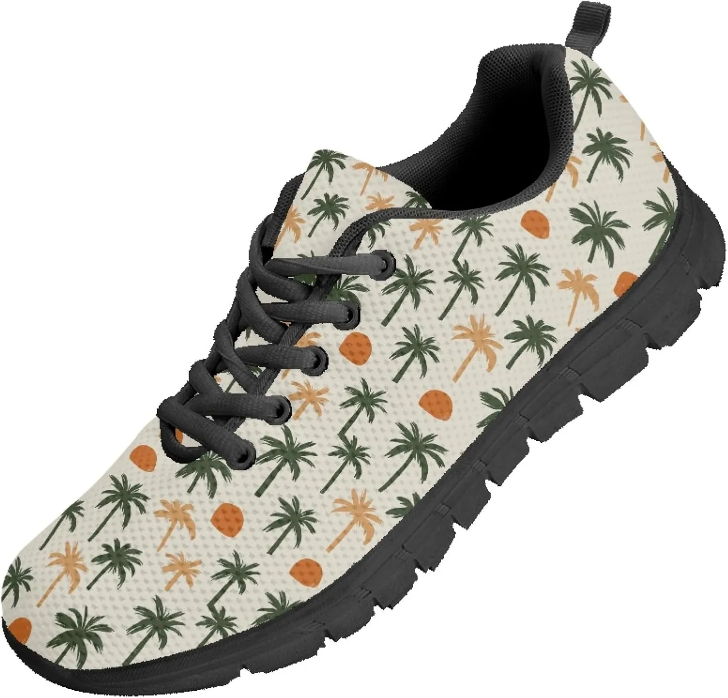Trainer Sports Running Sneakers for Women Causal Travel Shoes Outdoor Walking Low Heel Lace up Shoe Breathable Flexible for Teen Girls Lady