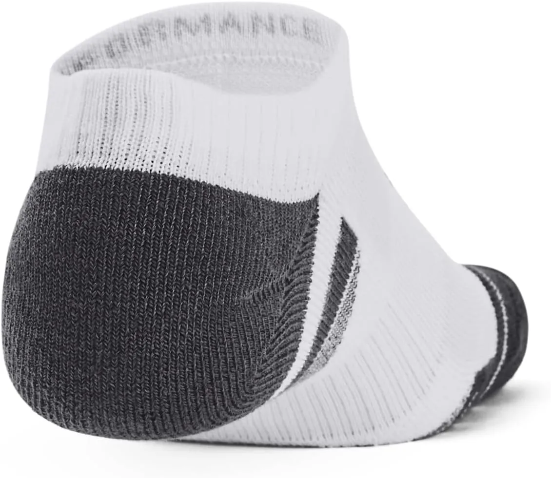 Under Armour Men's Trainer Socks, Black