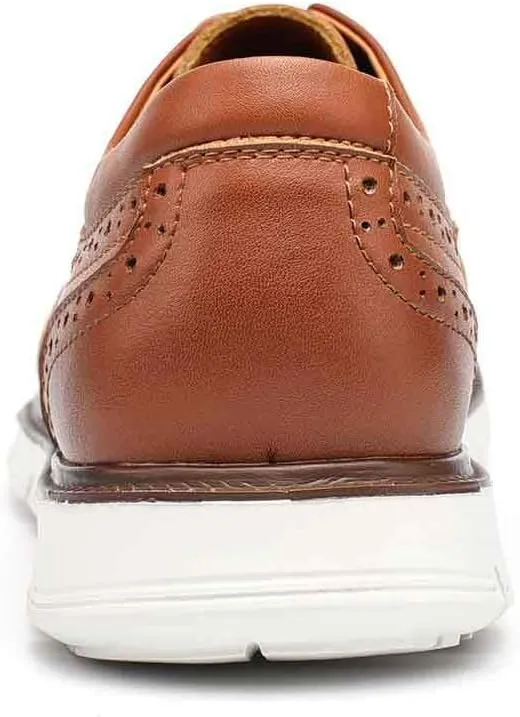 UPIShi Men's Hybrid Brogue Oxford Leather Lace-up Wingtip Dress Shoes