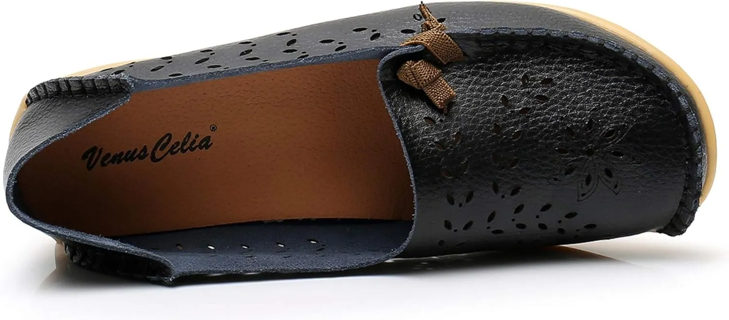 VenusCelia Women's Comfort Walking Cute Flat Loafer
