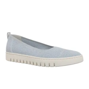 Vionic Uptown Skimmer Knit Slip On (Women) - Blue Mist/Silver