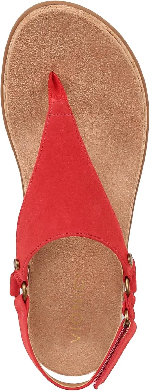 Vionic Women's Copal Kirra Fashionable Strappy Flat Sandals-Supportive Ladies Comfort Sandals That Includes a Concealed Orthotic Insole Sizes 5-12