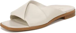 Vionic Women's Poppy Miramar Slide Comfortable Flat Sandals- Supportive Dressy Sandals Comfort Shoes That Includes a Concealed Orthotic Insole Sizes 5-12