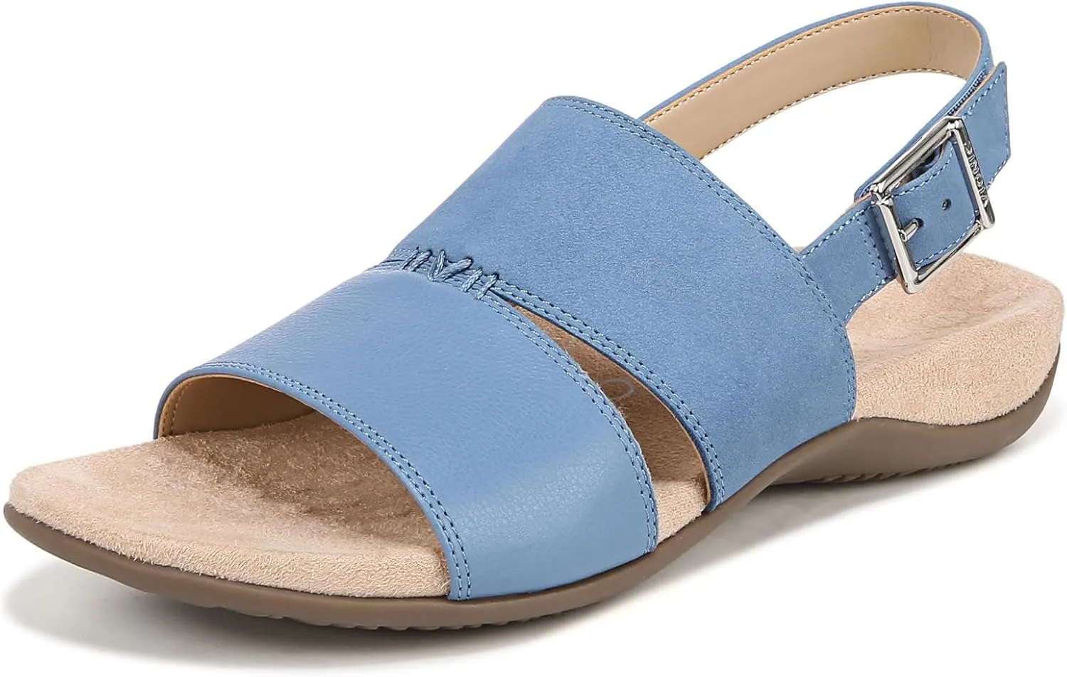 Vionic Women's Rest Morro Comfortable Flat Sandals- Supportive Dressy Sandals Comfort Shoes That Includes a Concealed Orthotic Insole Sizes 5-12