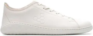 Vivobarefoot Geo Court III, Mens Everyday Barefoot Classic Designed for Premium Comfort Bright White
