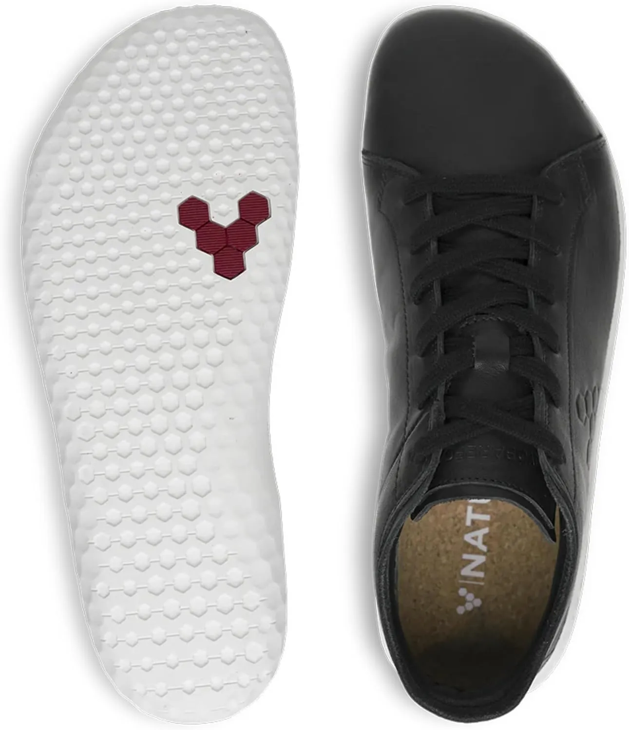 Vivobarefoot Geo Court III, Womens Everyday Barefoot Classic Designed for Premium Comfort