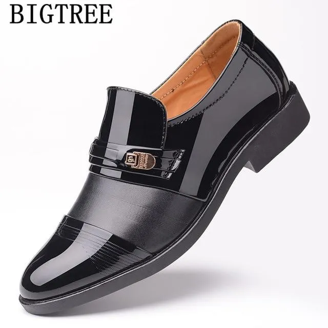 wedding dress suit formal shoes men loafers men slip on men dress shoes business shoes men oxford leather zapatos hombre vestir