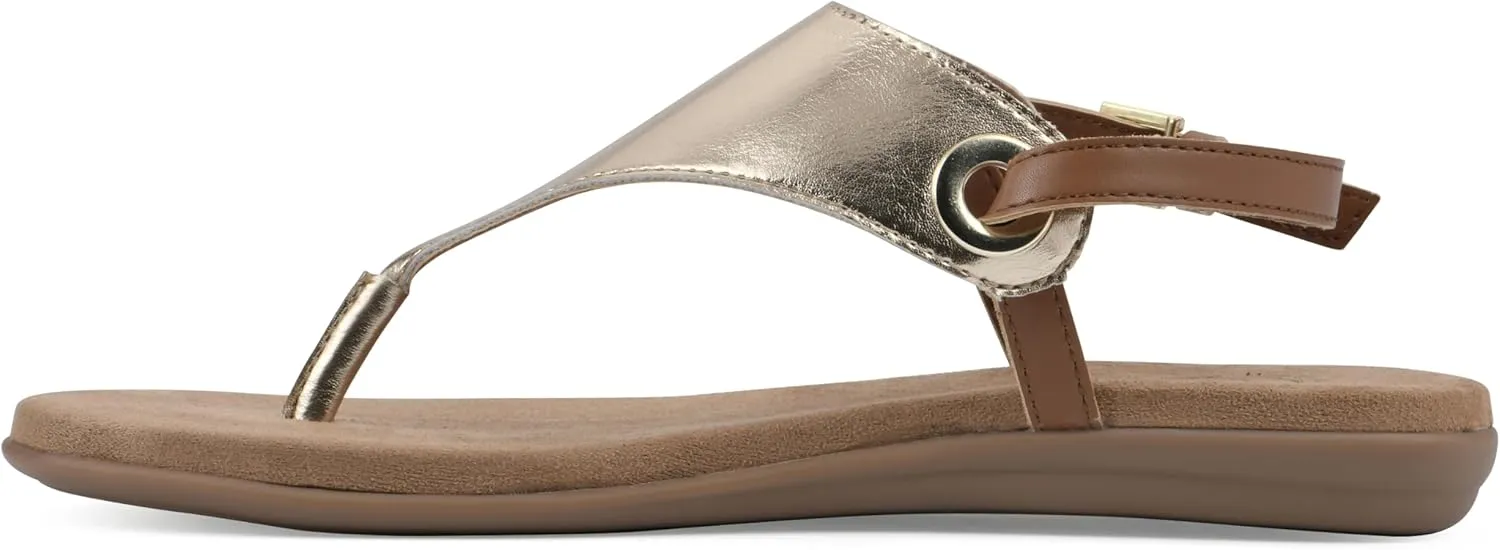 WHITE MOUNTAIN Women's London Flat Sandal
