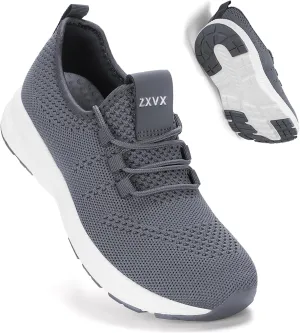Wide Toe Box Shoes Women Non-Slip Wide Width Sneakers Ultra Light Extra Wide Road Running Shoes for Women Breathable Tennis Walking Gym Workout Trainer 5.5-11.5
