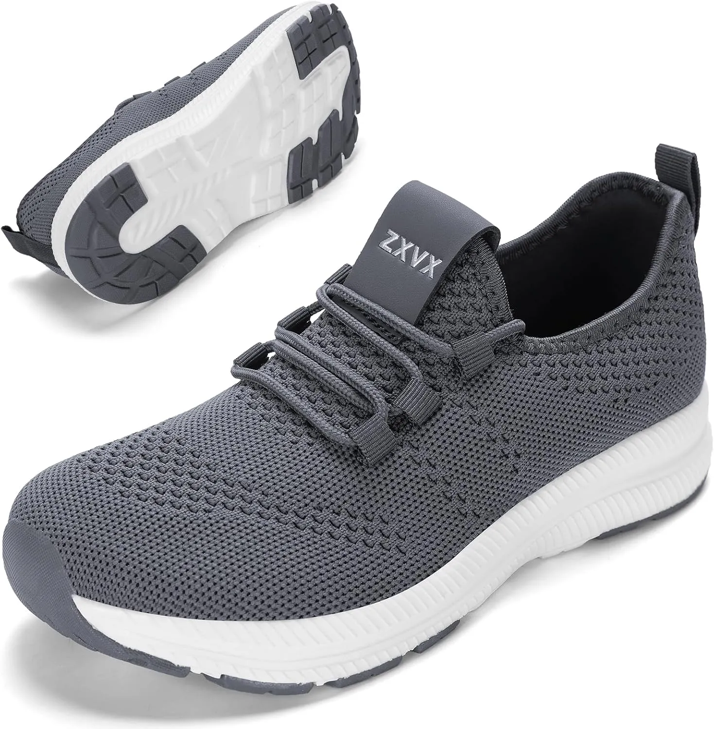 Wide Toe Box Shoes Women Non-Slip Wide Width Sneakers Ultra Light Extra Wide Road Running Shoes for Women Breathable Tennis Walking Gym Workout Trainer 5.5-11.5