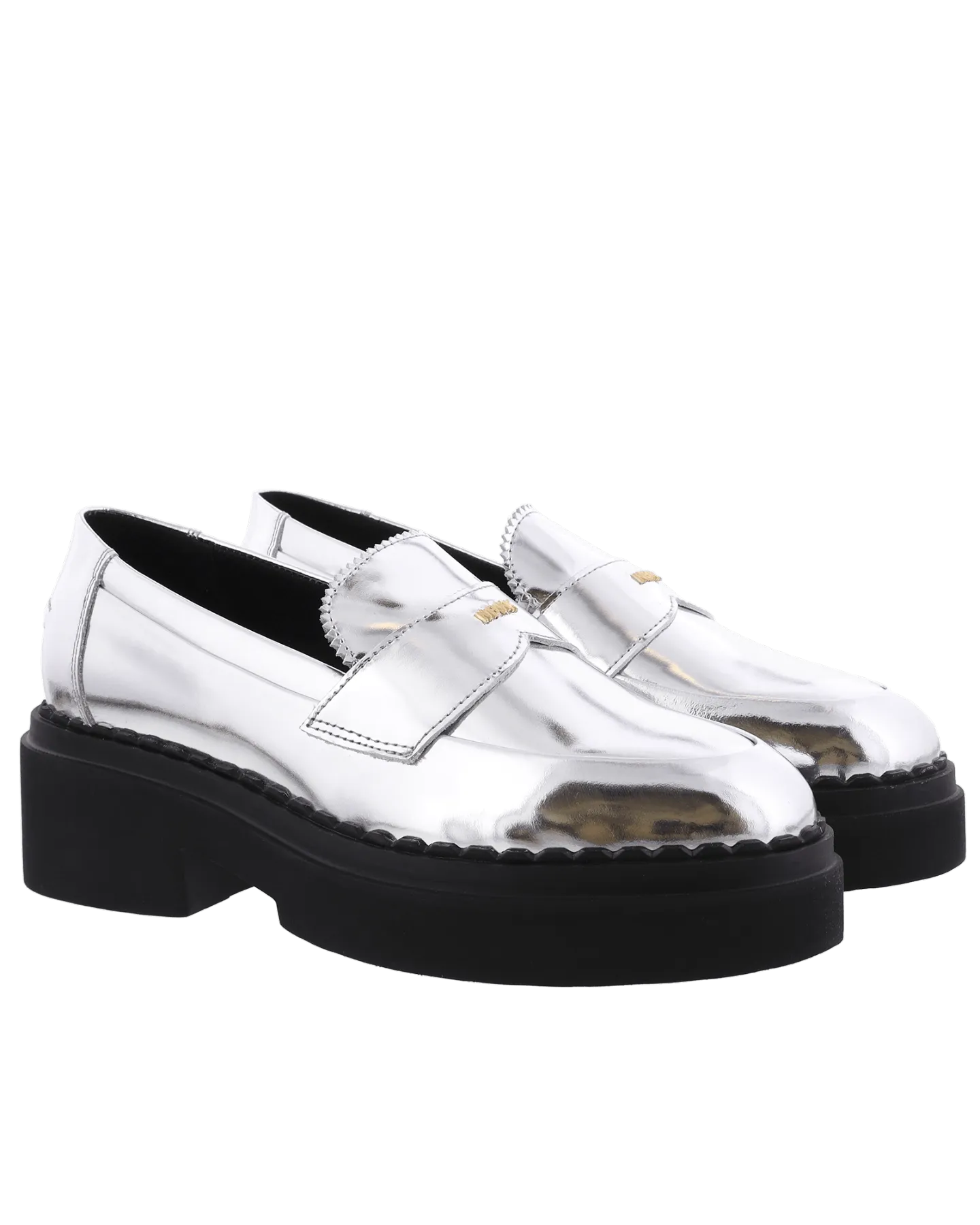 Women Frankie Loader Loafer silver