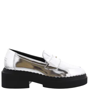 Women Frankie Loader Loafer silver