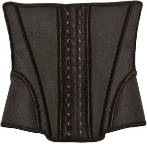 Women Latex Waist Trainer Corset Short Torso for Weight Loss Body Shaper