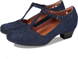 Women Vintage Low Heel Mary Jane Oxford Shoes Round Closed Toe Ankle T-Strap Dress Sandals Chunky Block Heels Cutout Mary Jane Pumps Buckle Patchwork Office Ladies Comfort Party 4-11 M US