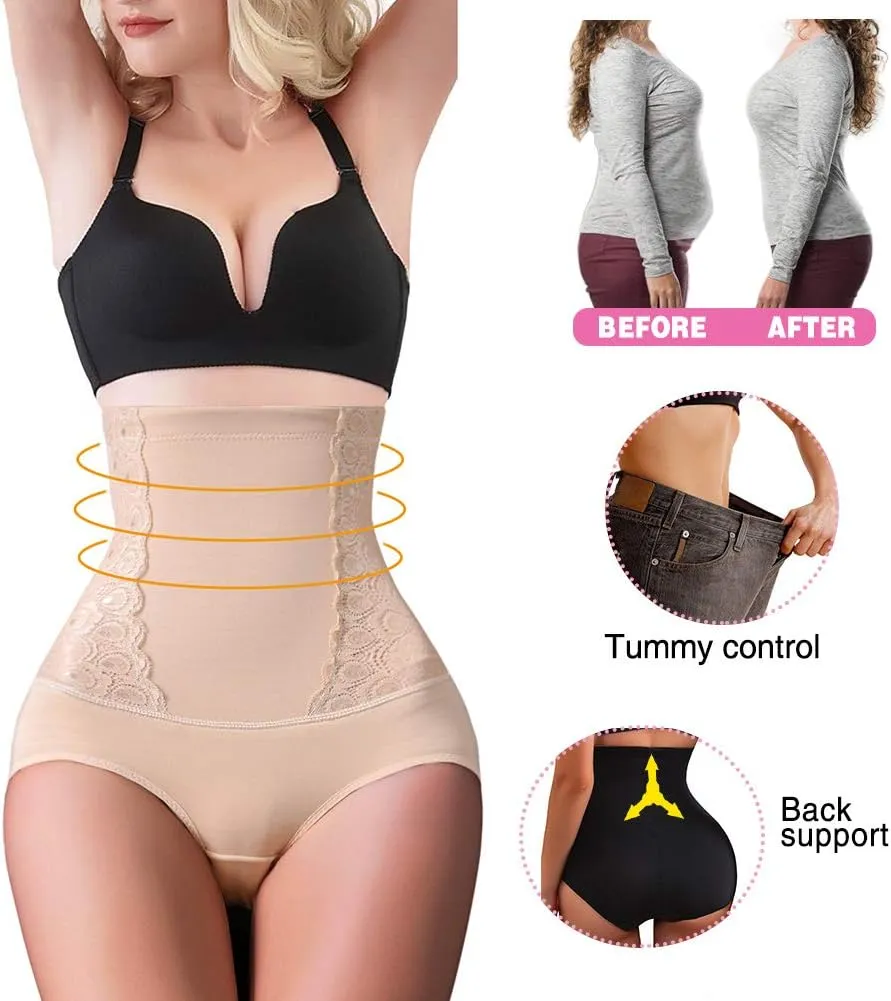 Women Waist Trainer Butt Lifter Shapewear Postpartum Girdle Body Shaper High Waist Tummy Control Panties Slimming Underwear