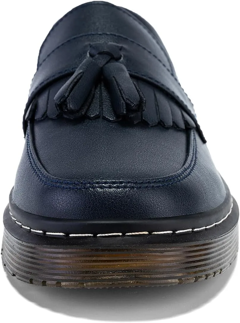 Women's Classic Penny Loafer Platform Chunky Heel Loafer for Women Comfortable Womens Business Casual Shoes