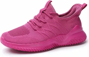 Women's Ladies Tennis Shoes Running Walking Sneakers Work Casual Comfor Lightweight Non-Slip Gym Trainers