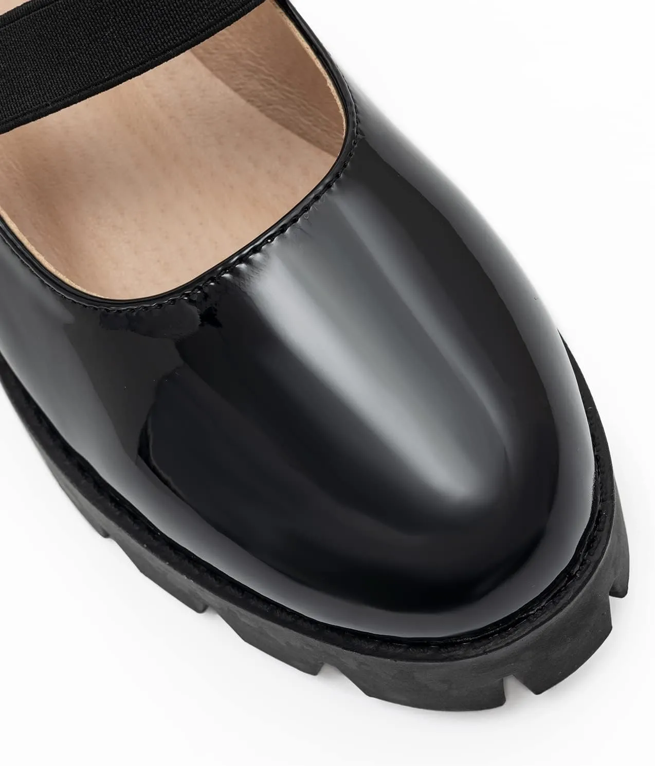 Women's Round Toe Ankle Strap Mary Janes Platform Low Heel Chunky Pumps Oxford Dress Shoes