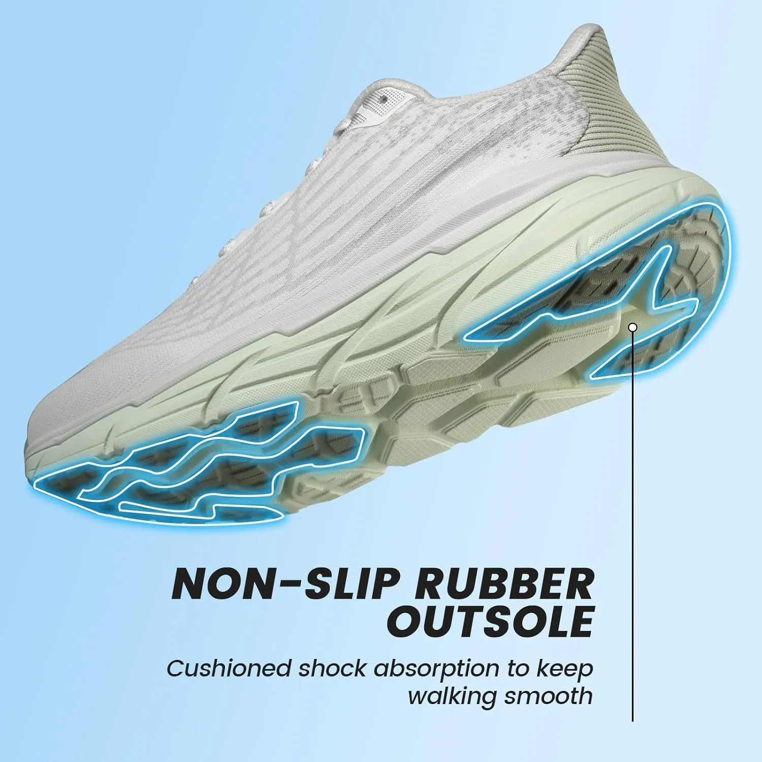 Womens Running Shoes Tennis Walking Sneaker Lightweight Non-Slip Breathable Athletic Workout Gym Cross Trainer Sports Shoes