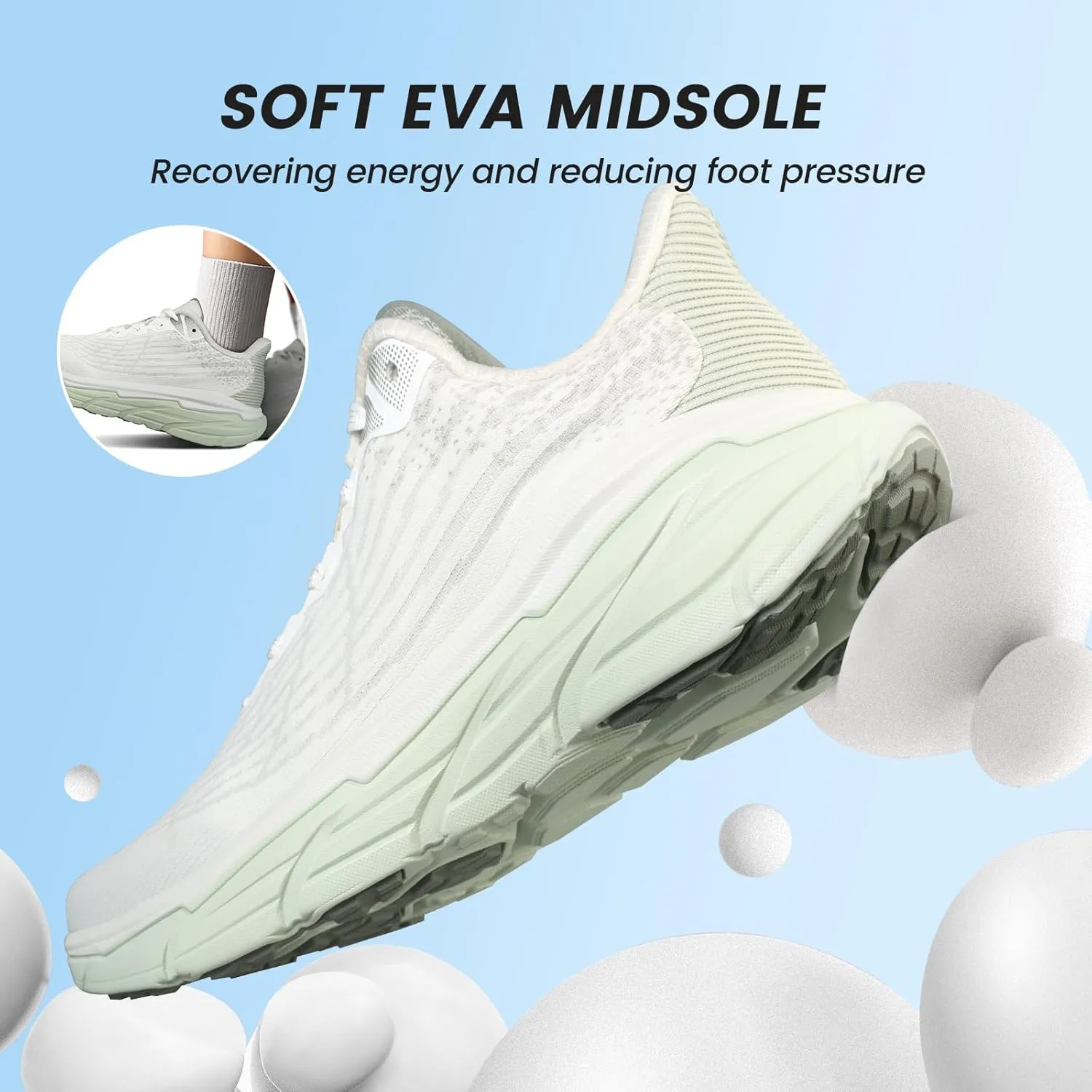 Womens Running Shoes Tennis Walking Sneaker Lightweight Non-Slip Breathable Athletic Workout Gym Cross Trainer Sports Shoes