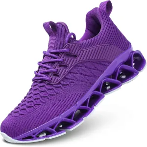 Women's Slip on Walking Running Shoes Blade Tennis Casual Fashion Sneakers Comfort Non Slip Work Sport Athletic Trainer