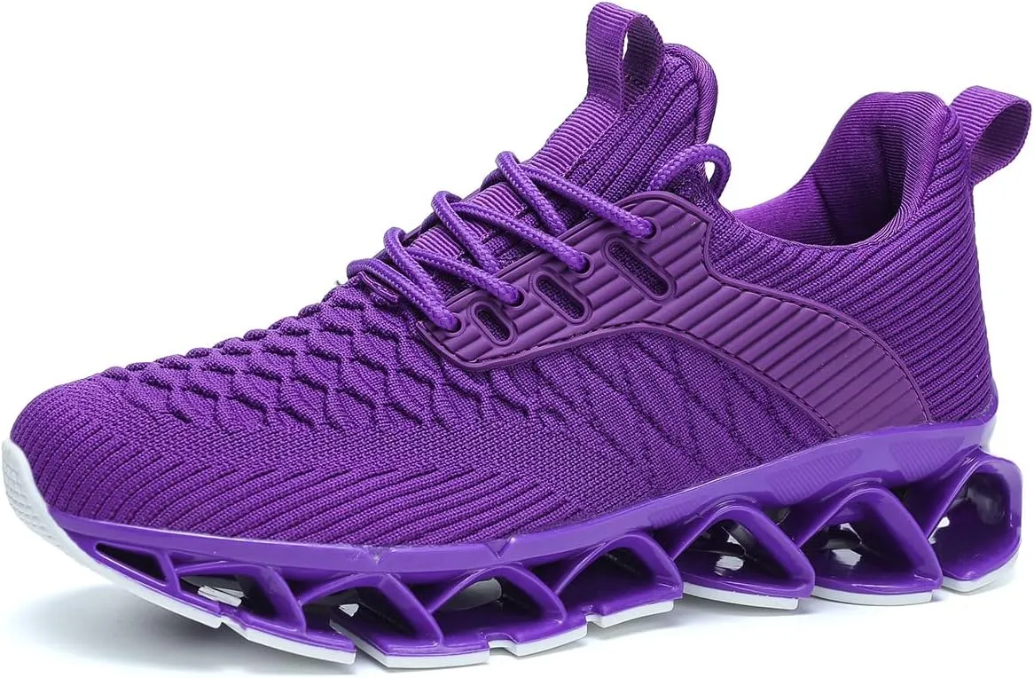 Women's Slip on Walking Running Shoes Blade Tennis Casual Fashion Sneakers Comfort Non Slip Work Sport Athletic Trainer