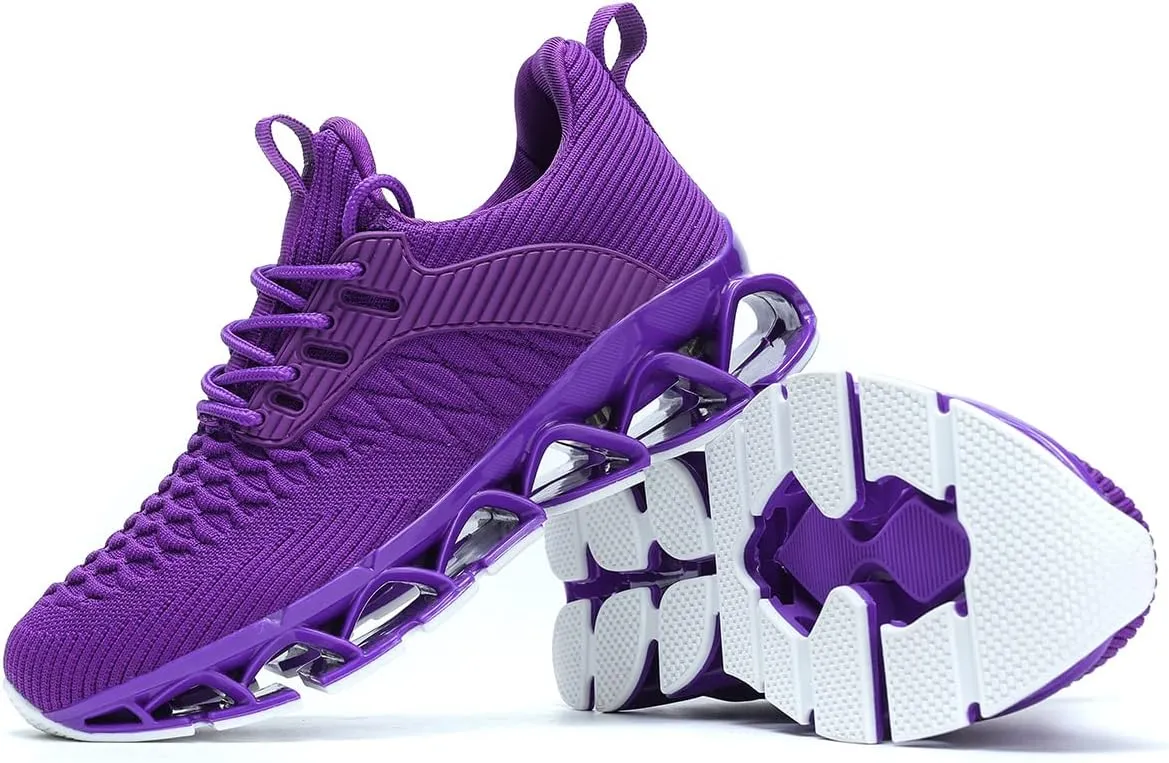 Women's Slip on Walking Running Shoes Blade Tennis Casual Fashion Sneakers Comfort Non Slip Work Sport Athletic Trainer